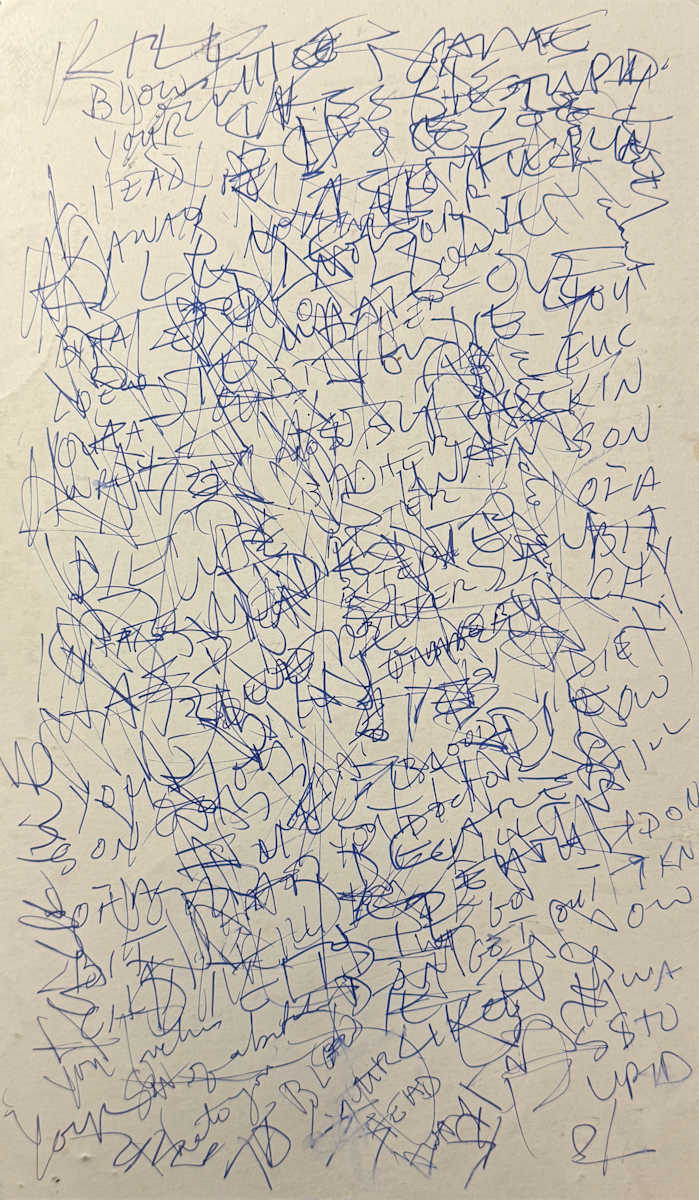 Untitled (Blow Your Head Away) by Richard Morrison 