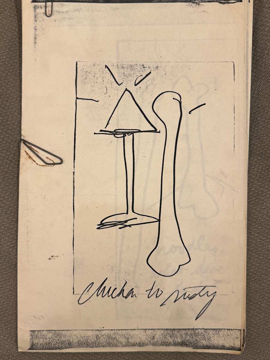 Chicken Leg, Rusty, Noodles Zeroxs by Richard Morrison 