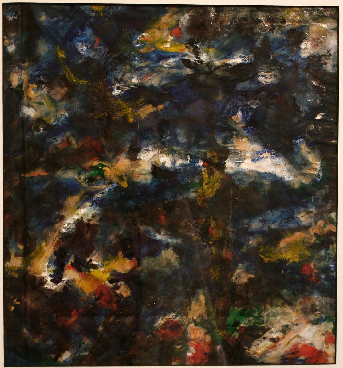 Mixed Media with Red, Yellow, Blue and White by Richard Morrison by Richard Morrison  Image: 4525