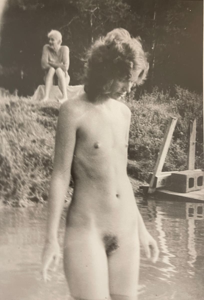 Montana in the Pond in Truro by Richard Morrison by Richard Morrison 