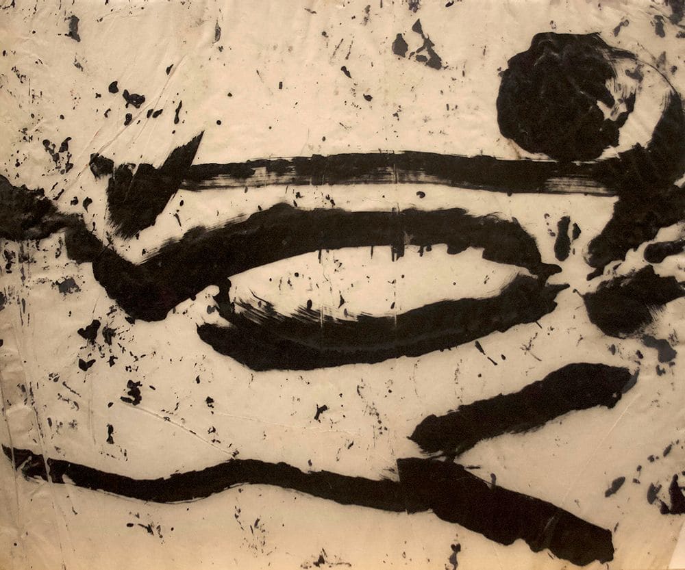 Landscape on Parchment by Richard Morrison 