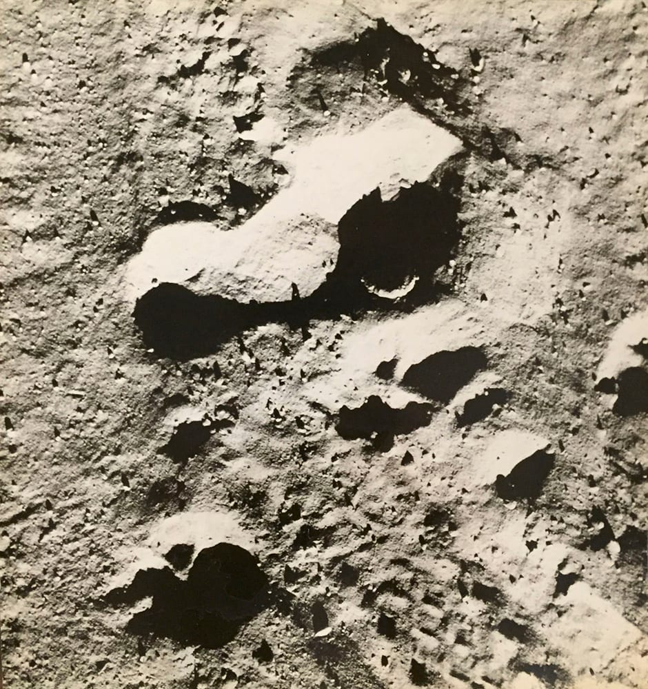 Untitled (Moon Surface or Sand) by Richard Morrison 