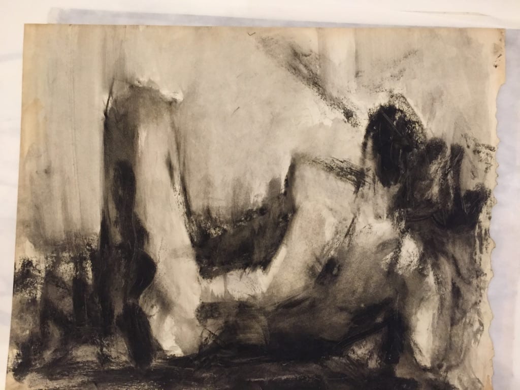 General C Portfolio, paper, 12 x 18 Works on Paper, (Item 49) by Richard Morrison 