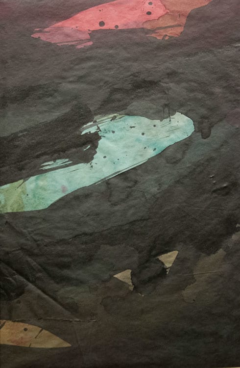 5 Ink Paintings by Richard Morrison 