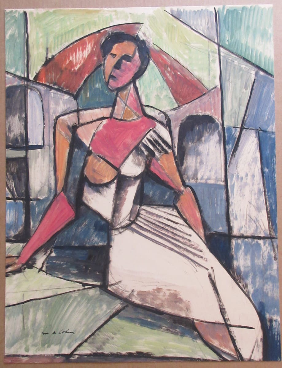 Seated Woman by Max Arthur Cohn 