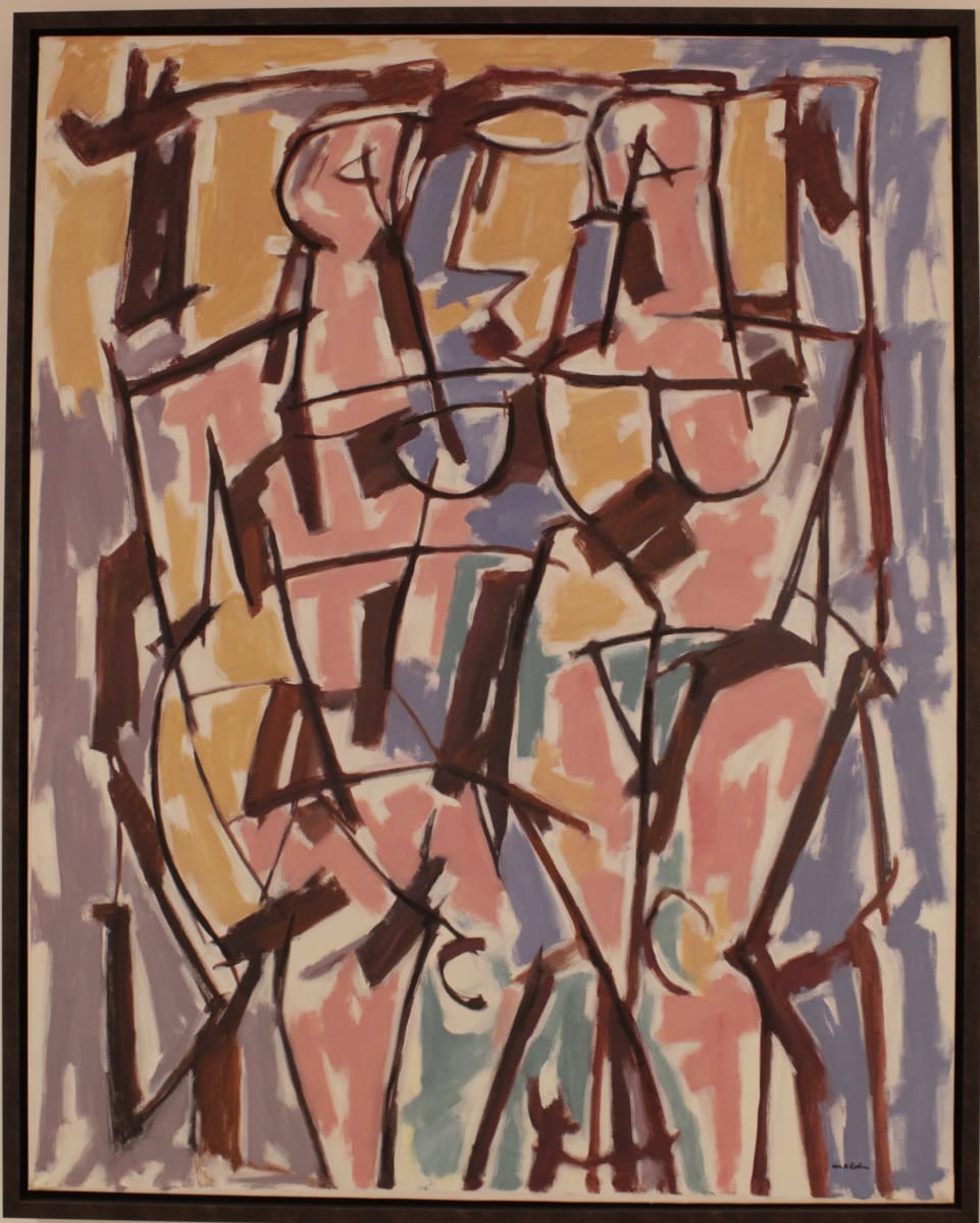 Absract Standing Figures by Max Arthur Cohn 
