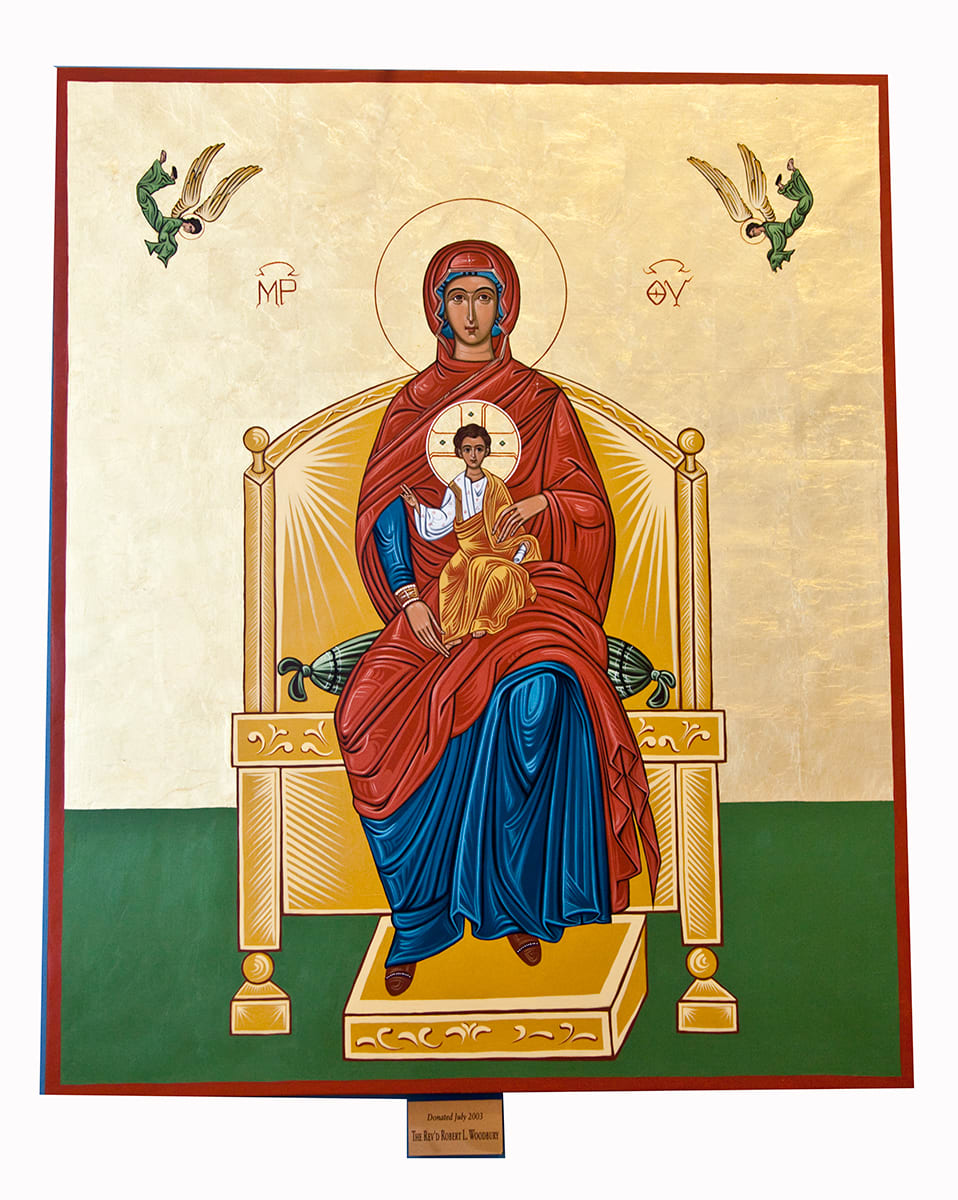 Mary with the Infant Jesus by David Giffey 