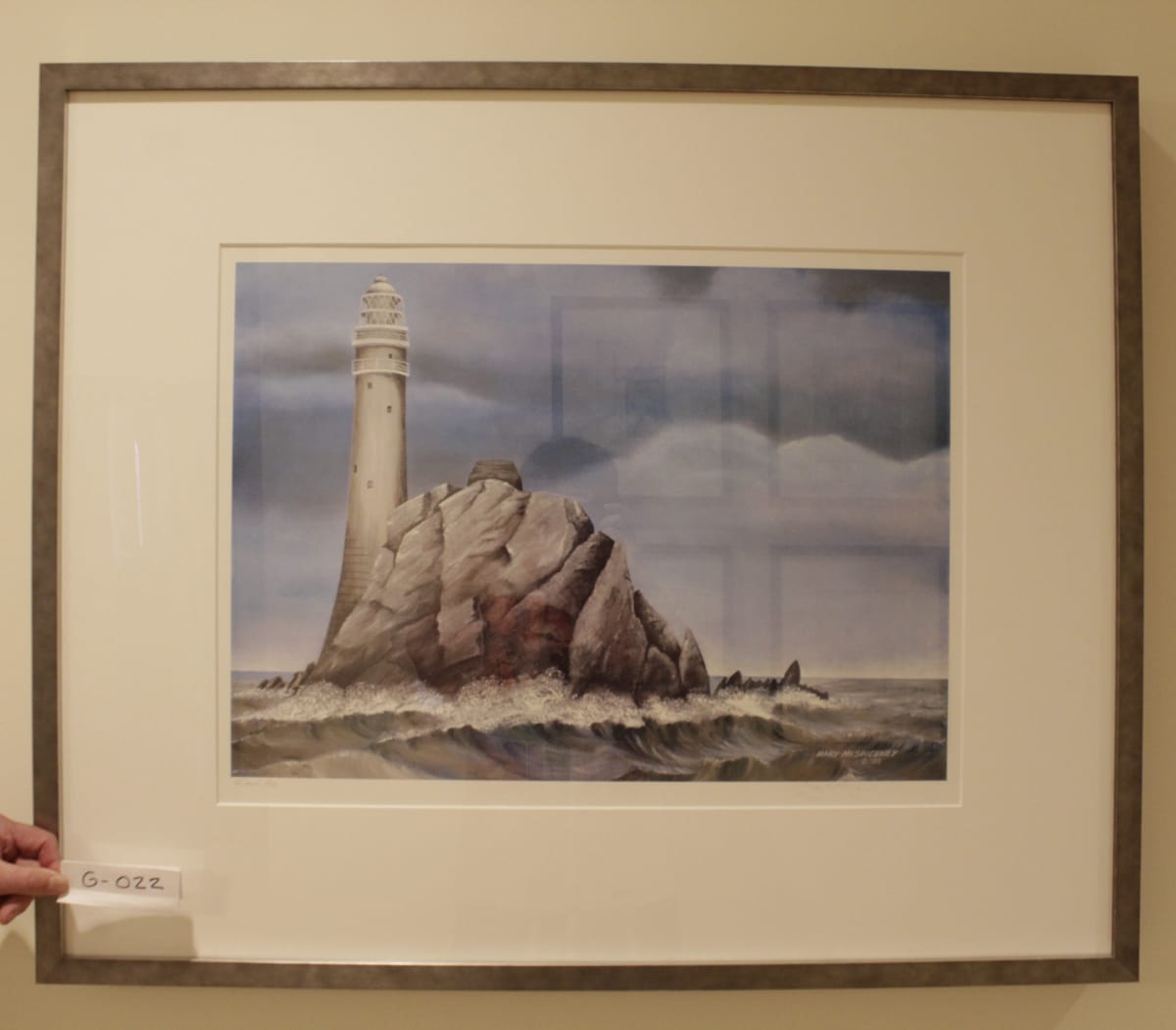 Fastnet Rock Lighthouse, Co. Cork by Mary McSweeney 