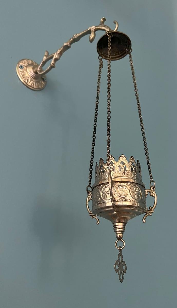 Hanging Vigil Lamp by Unknown 
