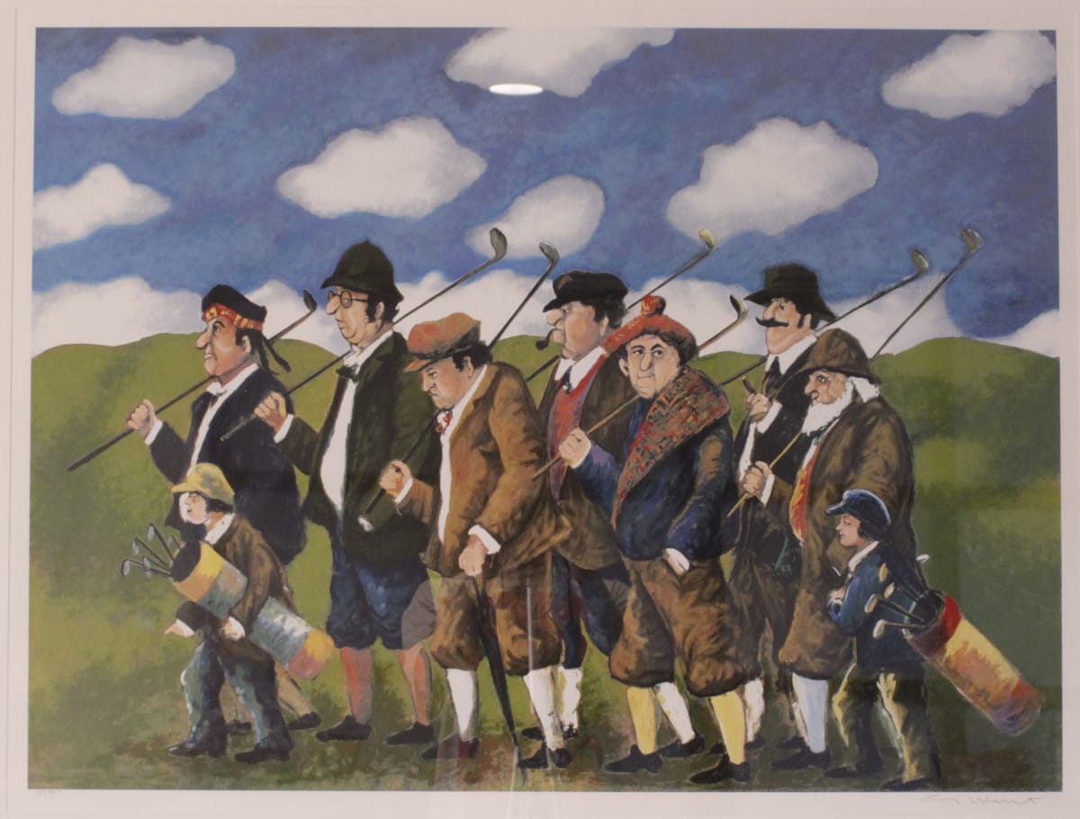 Gang on the Move by Guy Buffet 