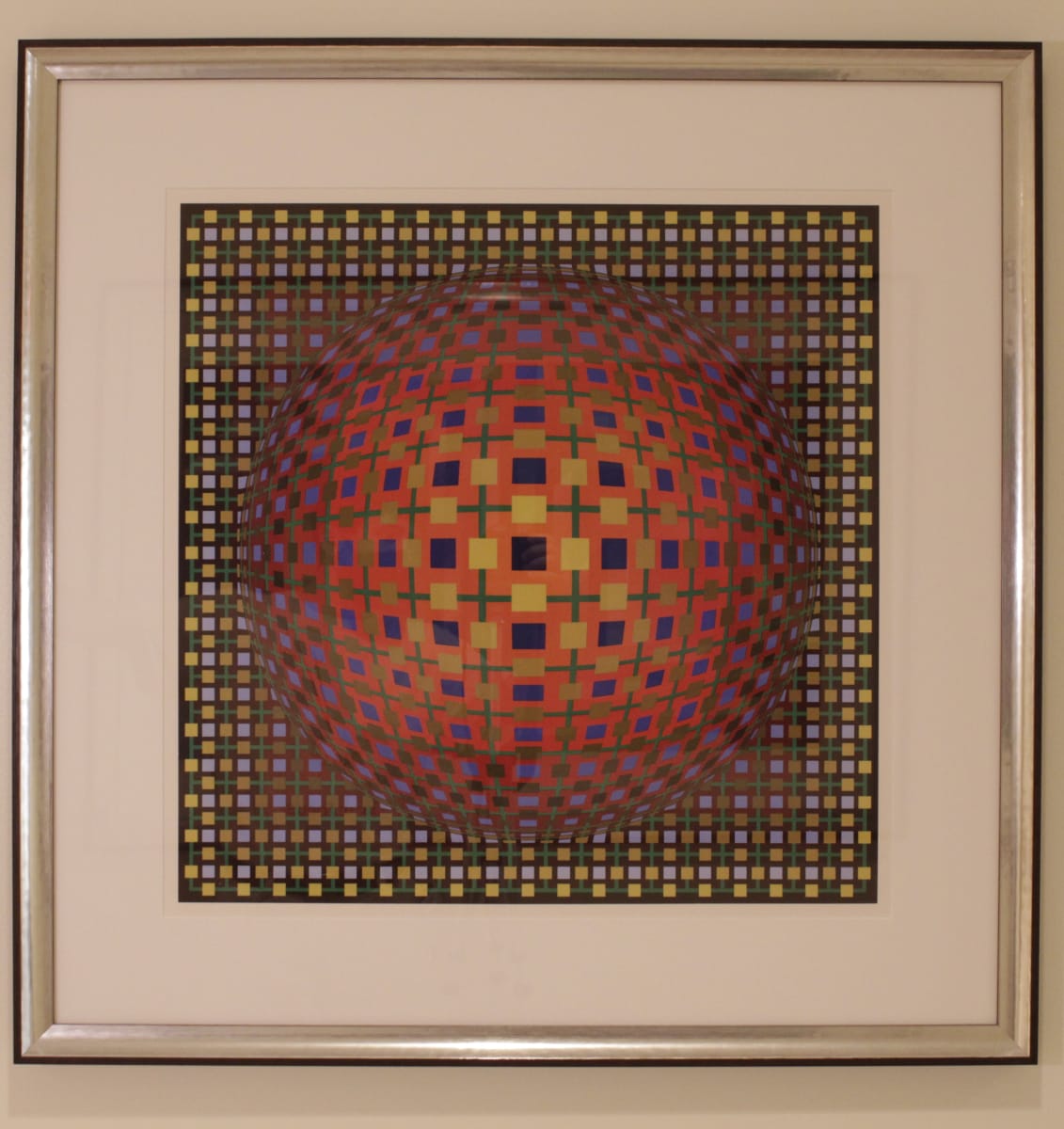 Mimas Sol II by Victor Vasarely 