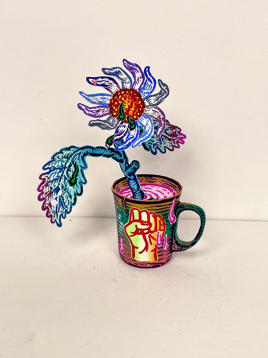 Unity Cup (Windy Flower) by Taylor McKimens, Image 1.