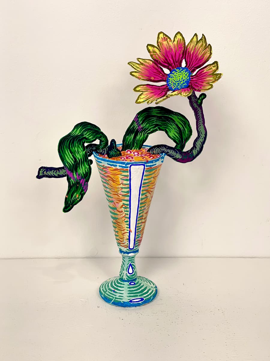 Reclining Cocktail Flower by Taylor McKimens, Image 1.