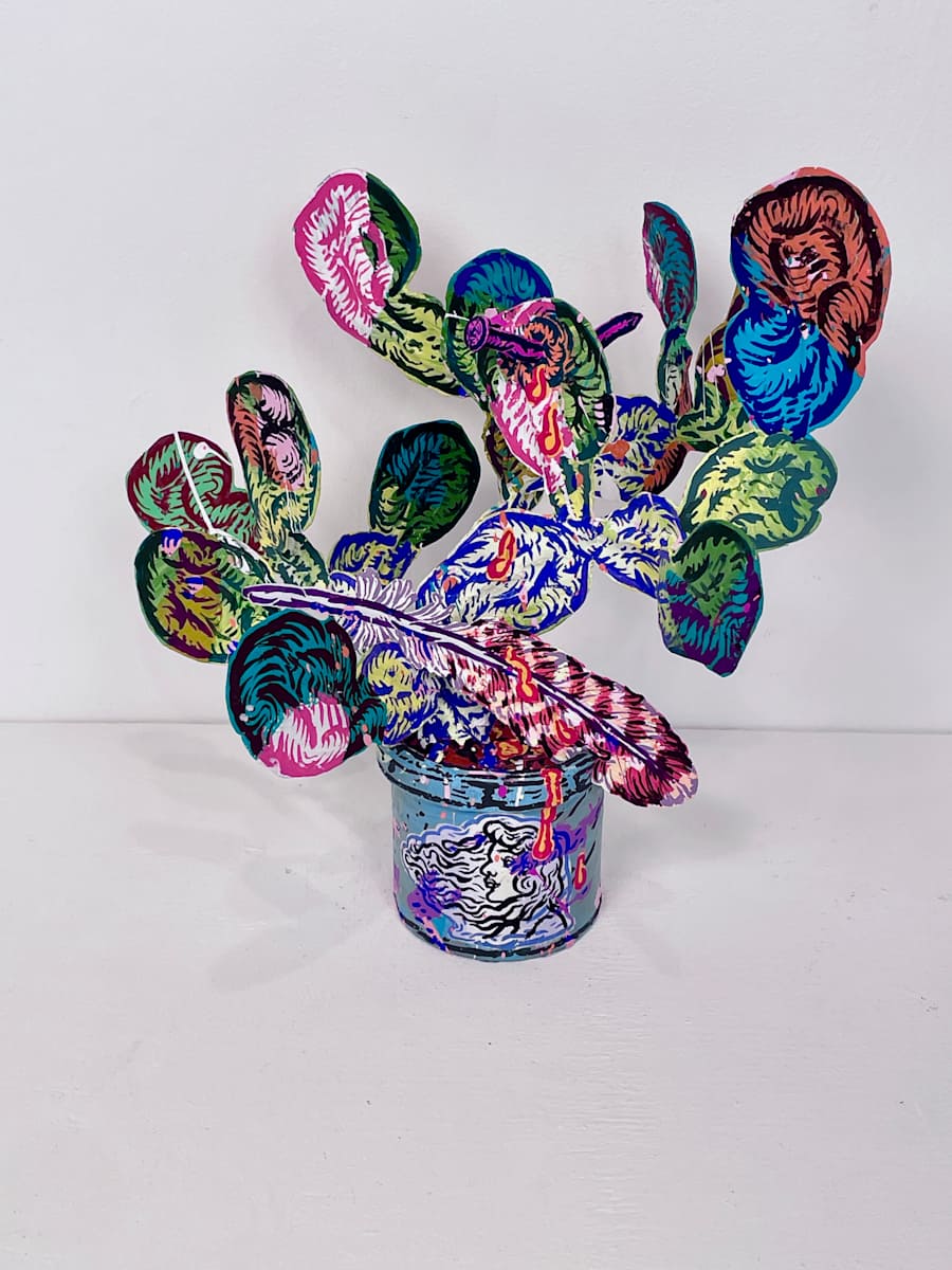 Feather Or Nail (Cactus) by Taylor McKimens, Image 1.