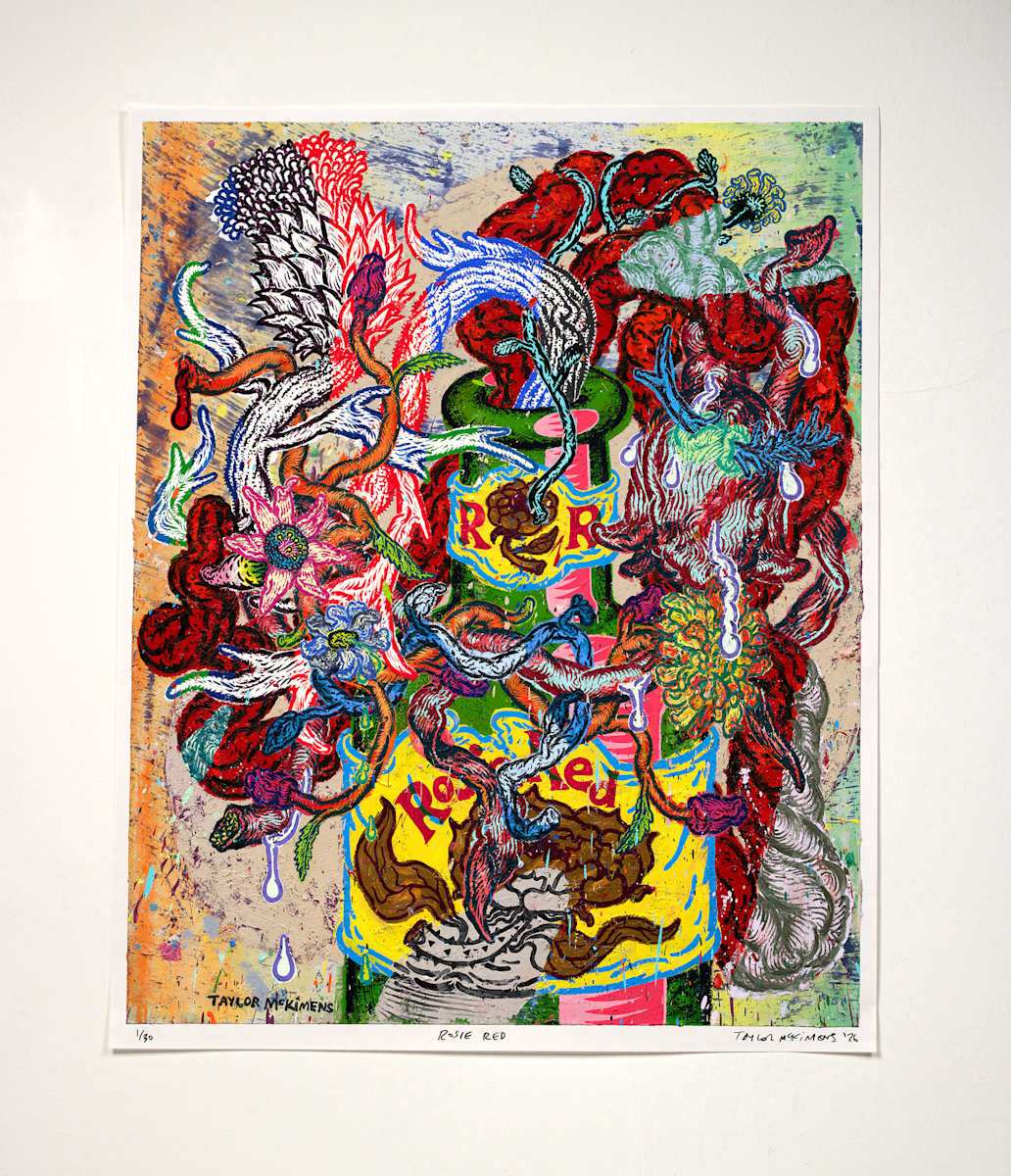 Rosie Red Proof 1 by Taylor McKimens, Image 1.