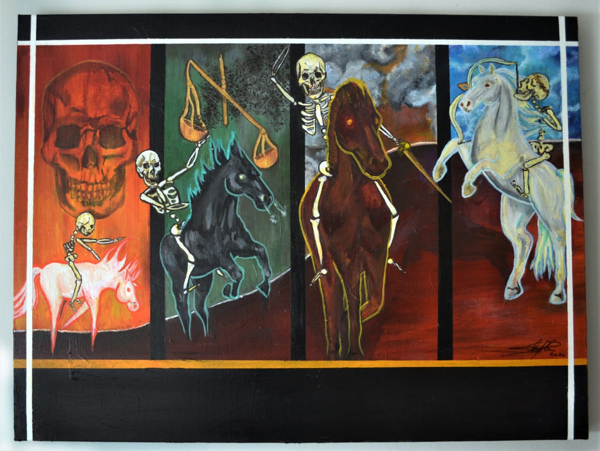 Four Horsemen of the Apocalypse by DEADHAND 