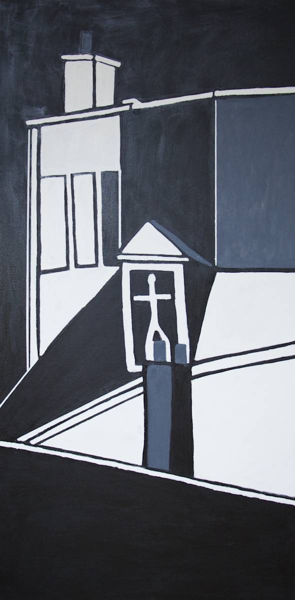 Paris Abstract by The Estate of Don Blaisdell 