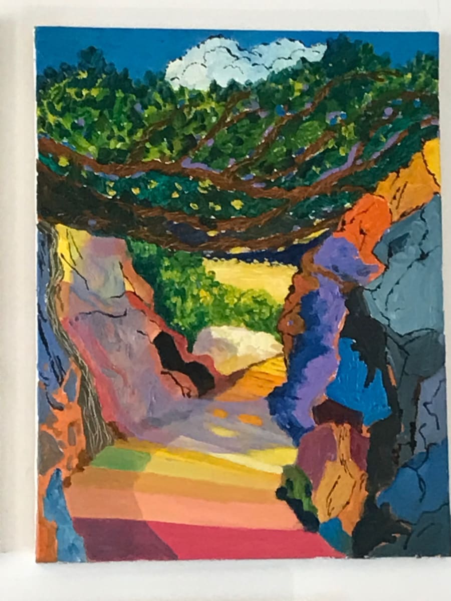 Rainbow Staircase by Augustine Blaisdell 