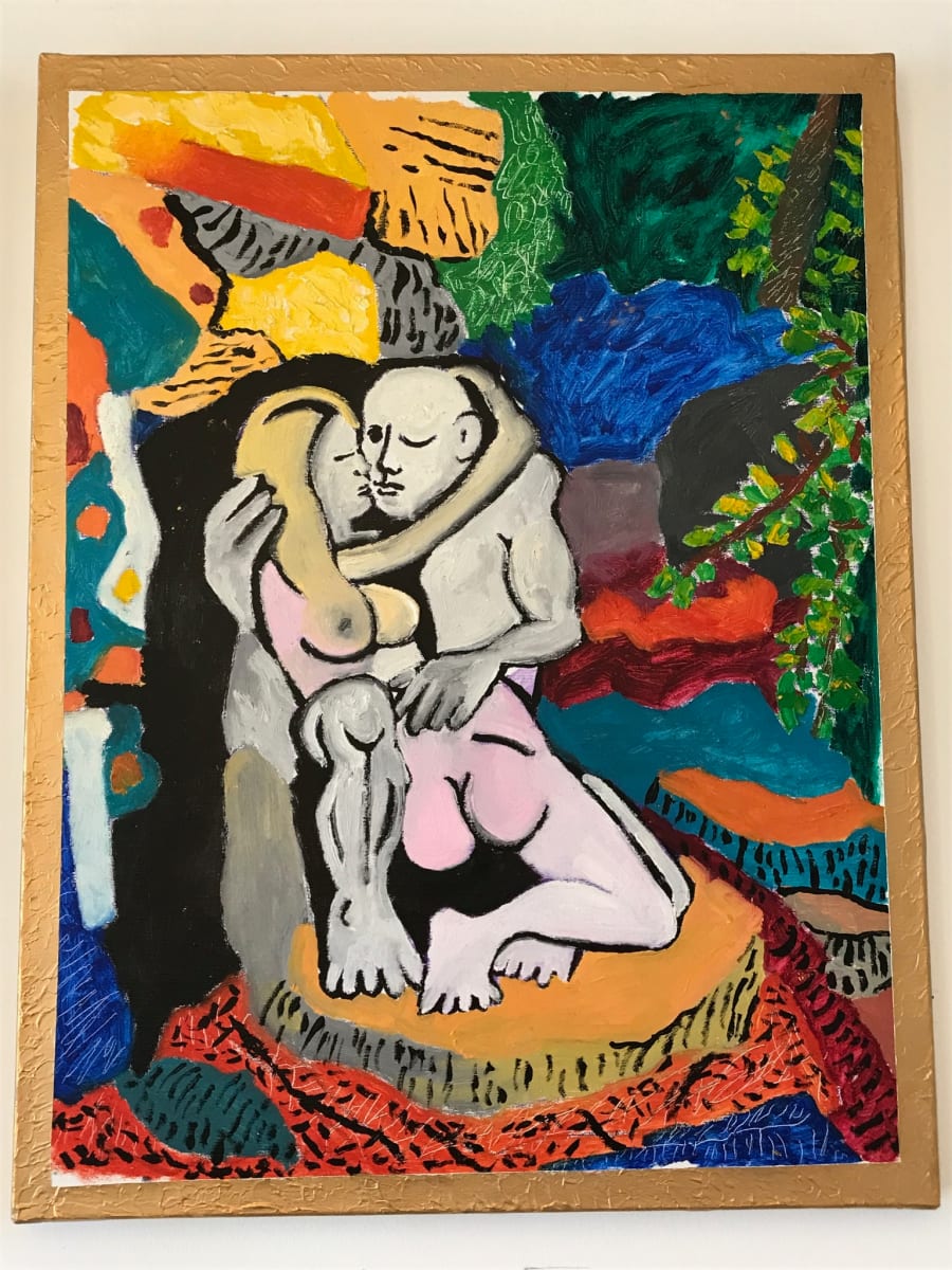 The Kiss by Augustine Blaisdell 