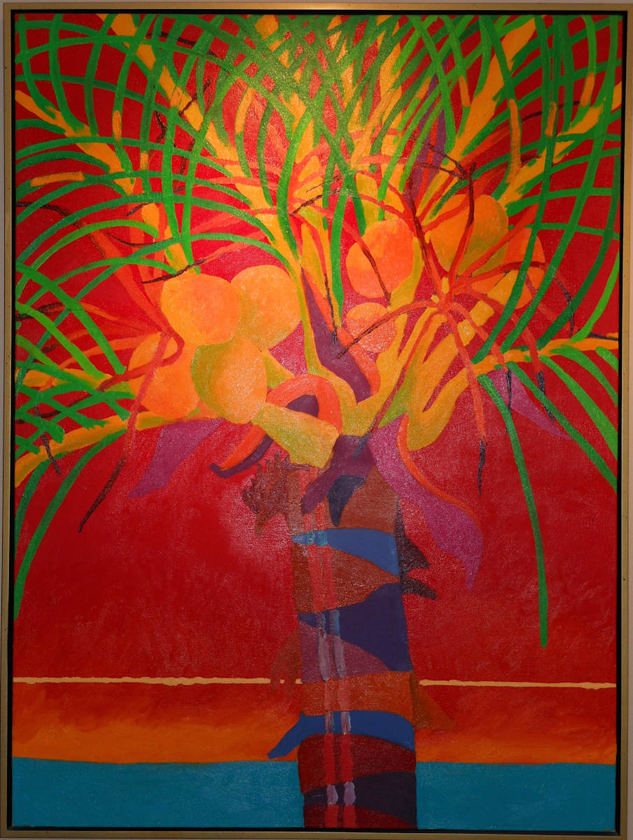 Mexico Red Palm by The Estate of Don Blaisdell 