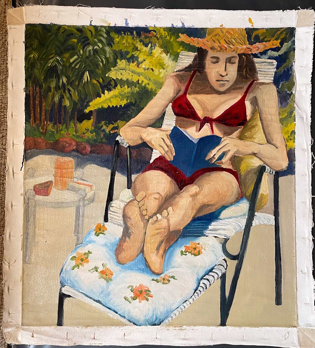 Karen Reading by The Estate of Don Blaisdell 