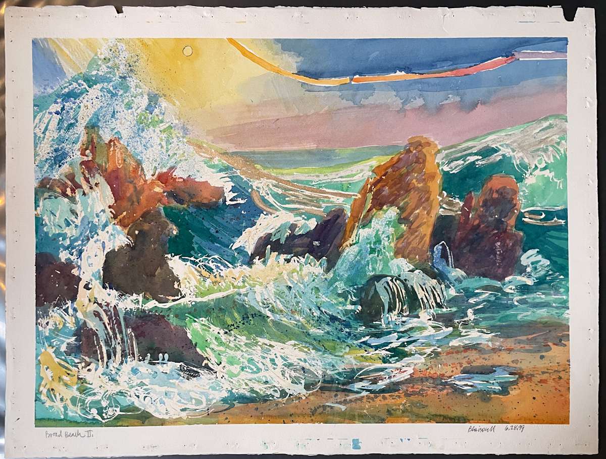 Broad Beach II by The Estate of Don Blaisdell 