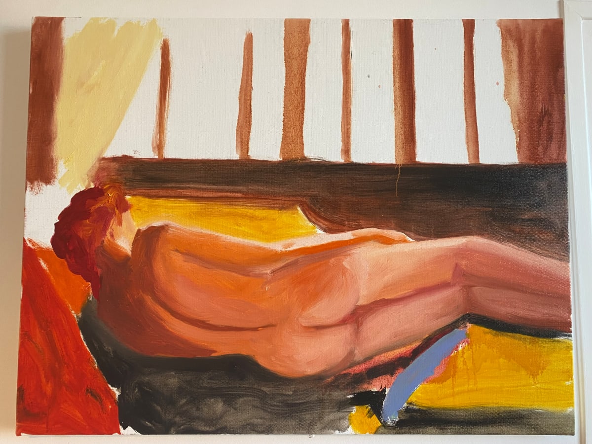 Nude Renoir Study by Augustine Blaisdell 