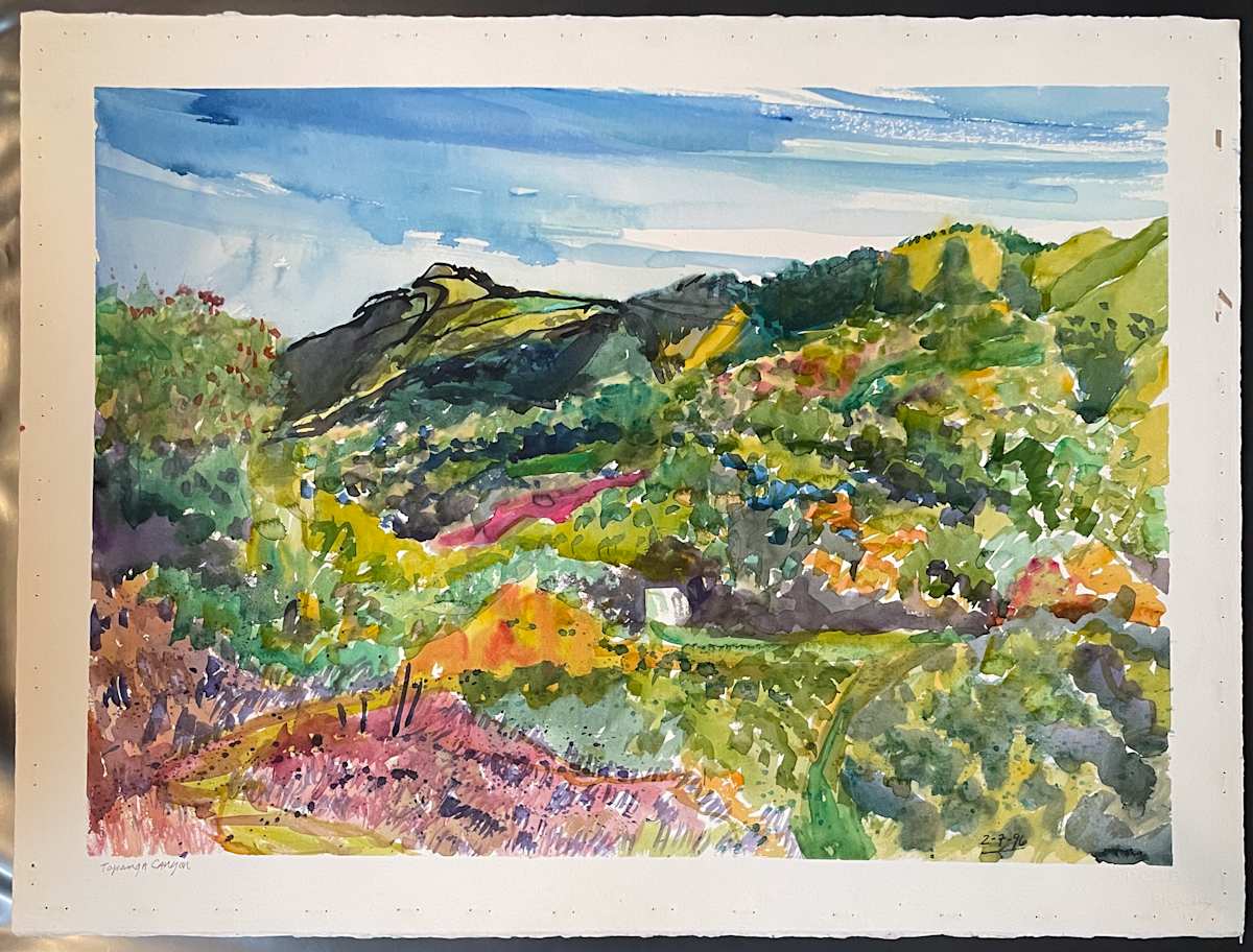 Topanga Canyon by The Estate of Don Blaisdell 