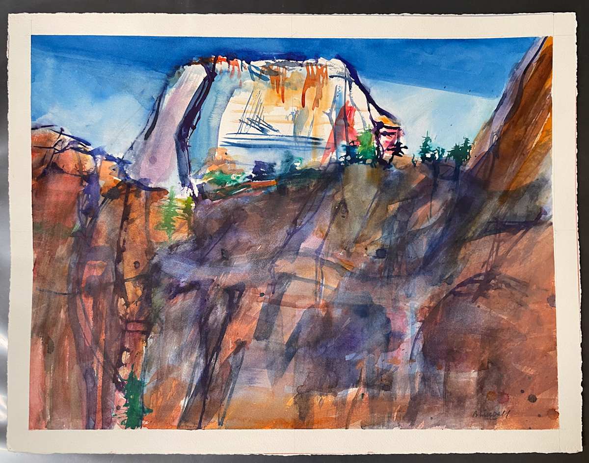 Untitled (Zion) by The Estate of Don Blaisdell 