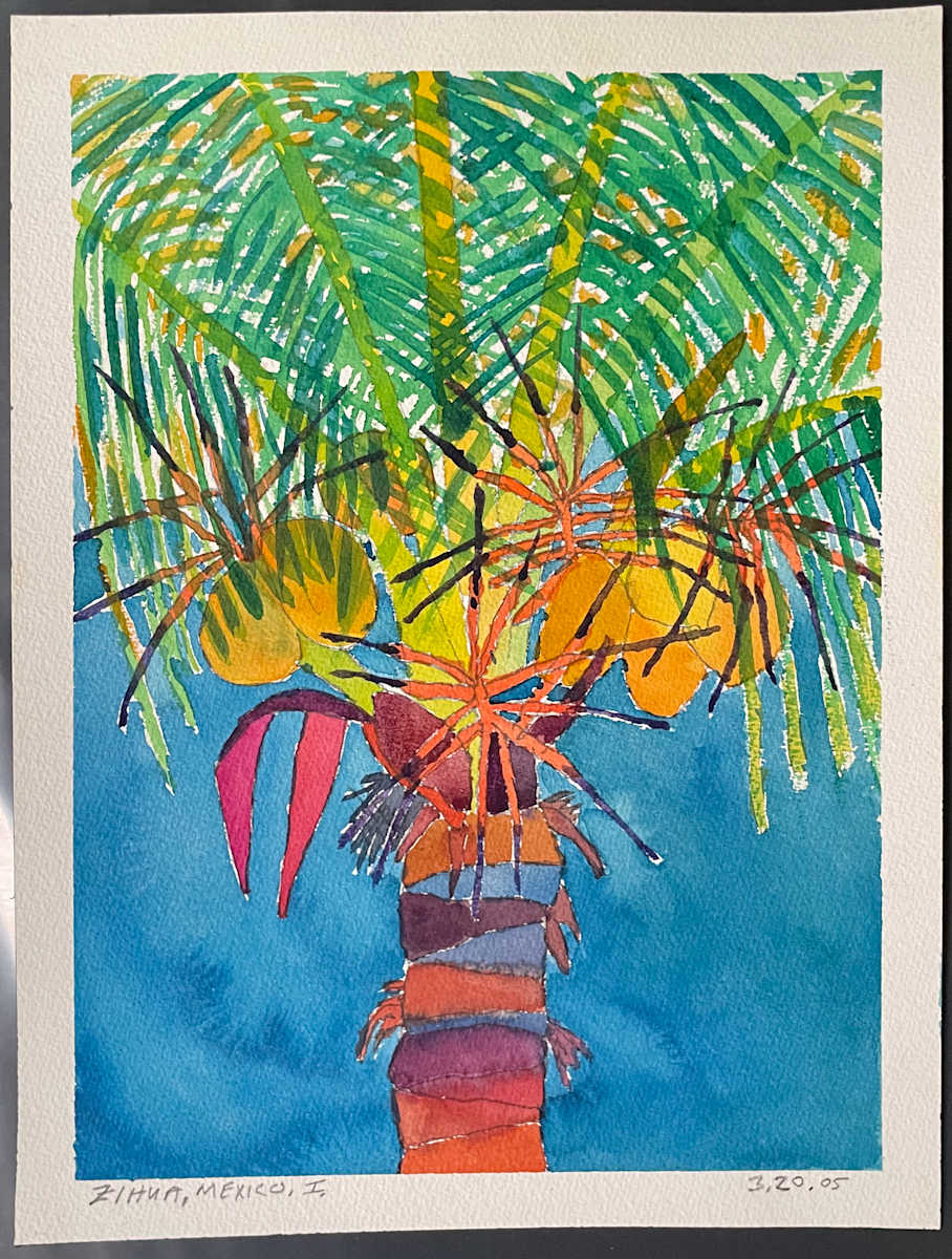 Zihua Mexico I (Zihuatanejo) by The Estate of Don Blaisdell 