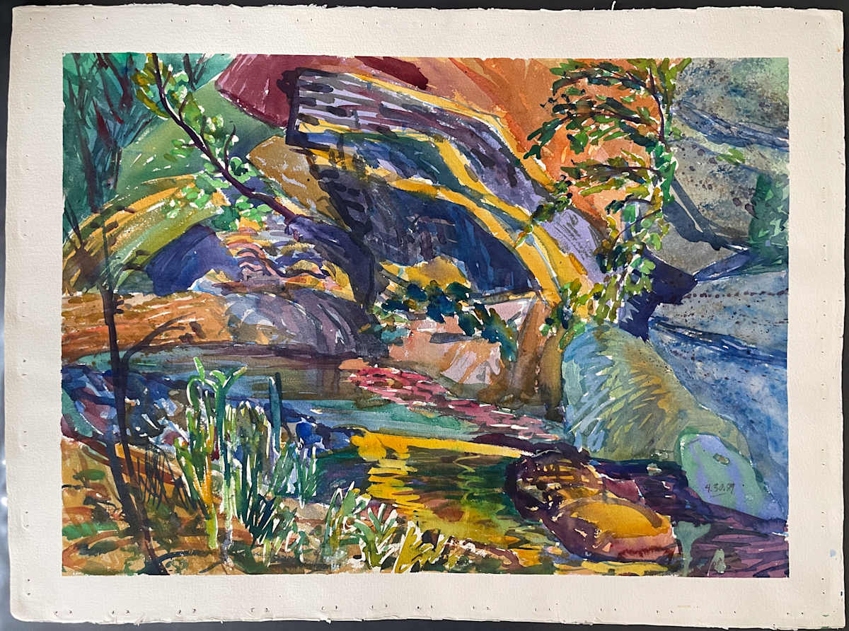 Upstream by The Estate of Don Blaisdell 