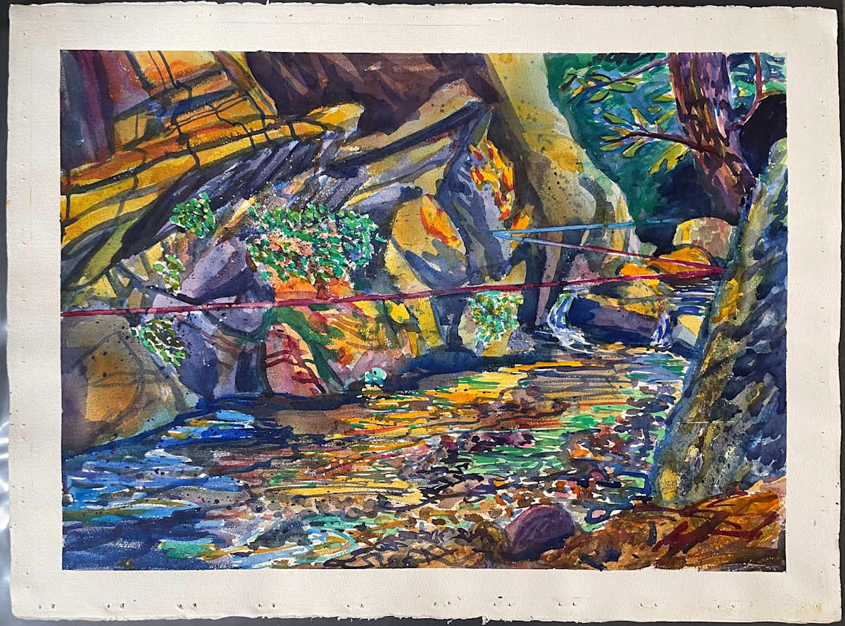 Downstream by The Estate of Don Blaisdell 