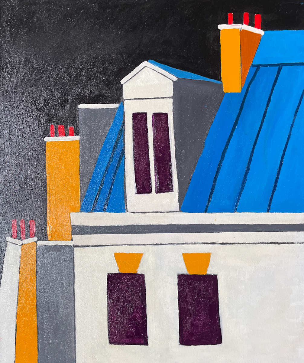 Untitled (Montmartre Rooftop) by The Estate of Don Blaisdell 