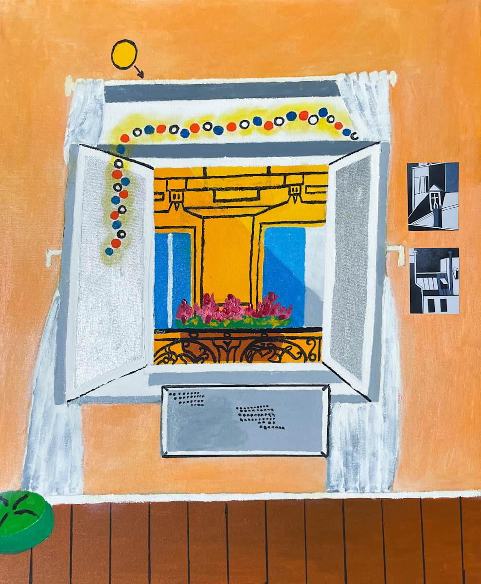 Untitled (Montmartre Studio Window) by The Estate of Don Blaisdell 