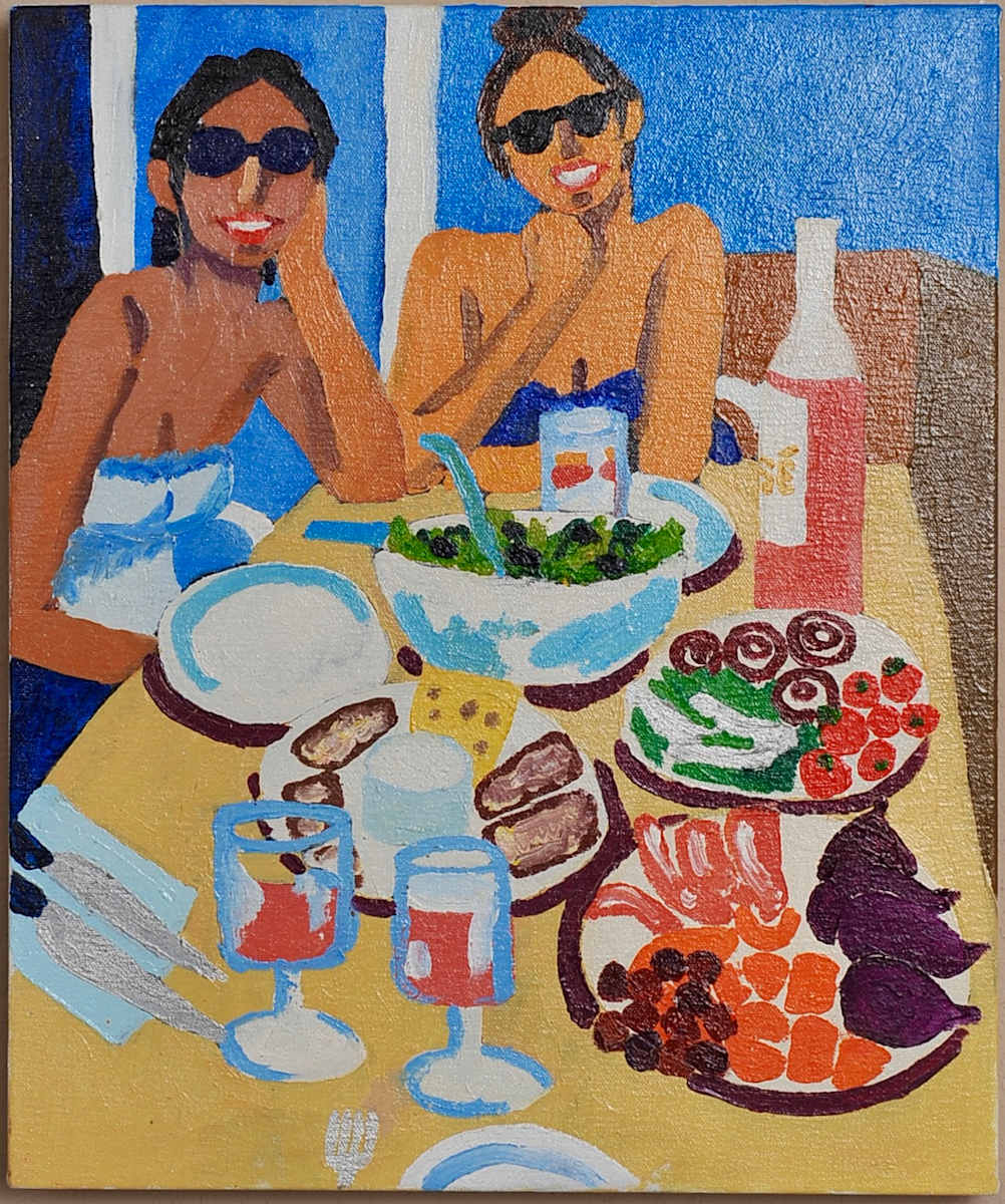 Antibes Déjeuner by The Estate of Don Blaisdell 
