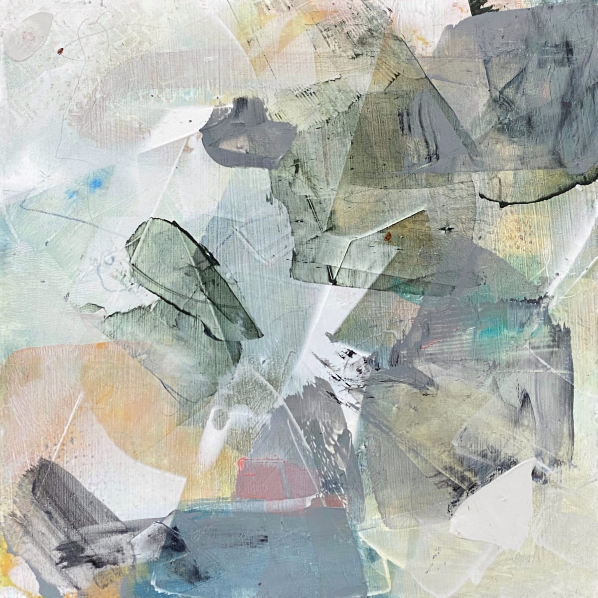 Rain softens edges by Patricia Sandberg 