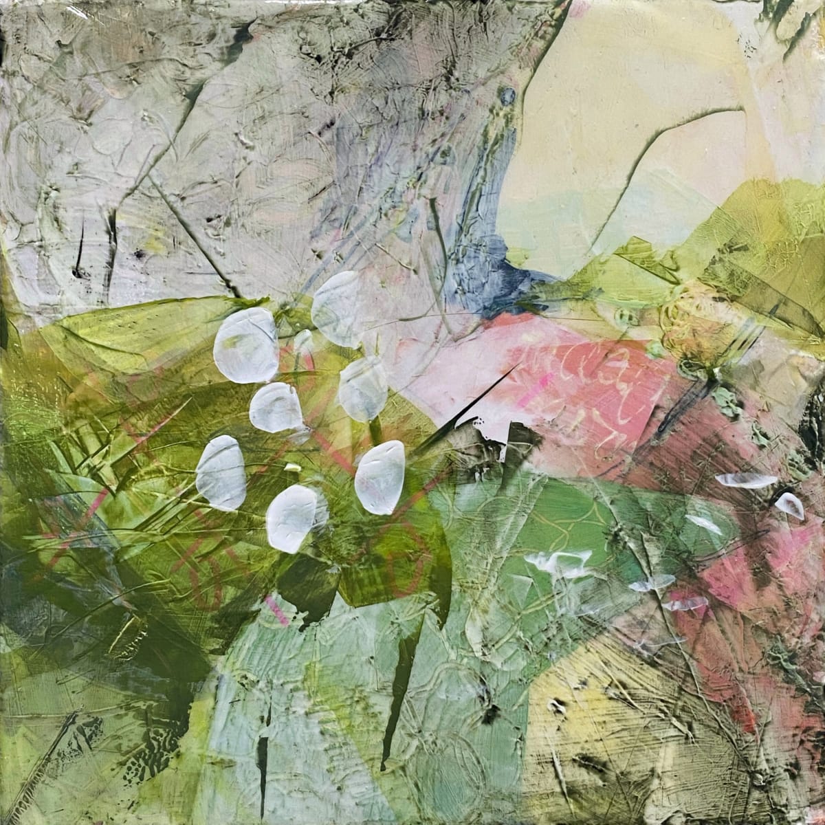 Petals falling by Patricia Sandberg 
