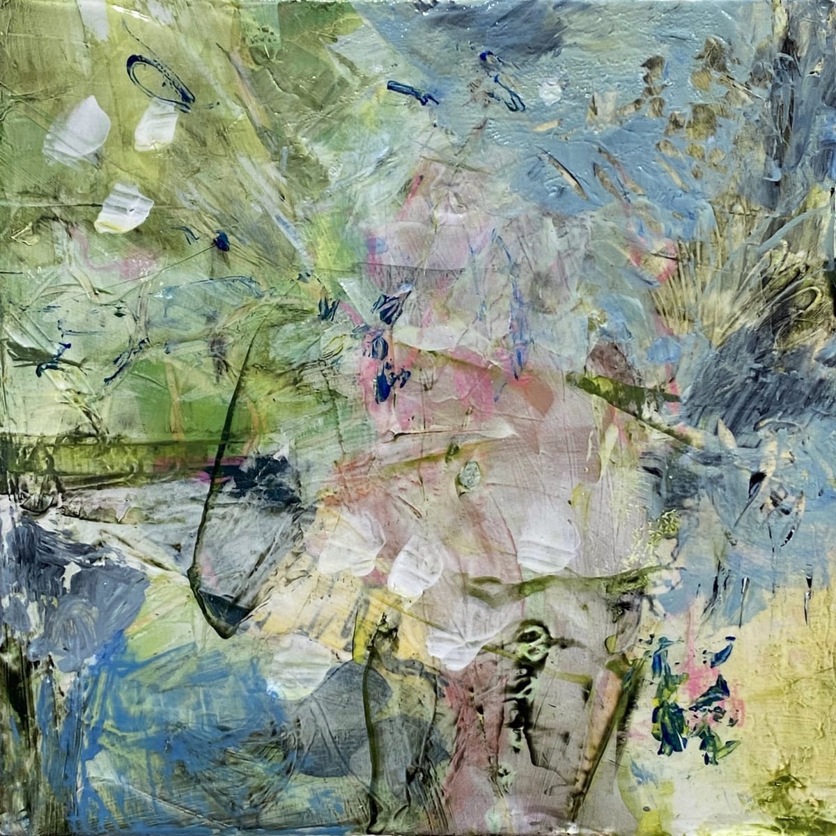 Pond reflected by Patricia Sandberg 