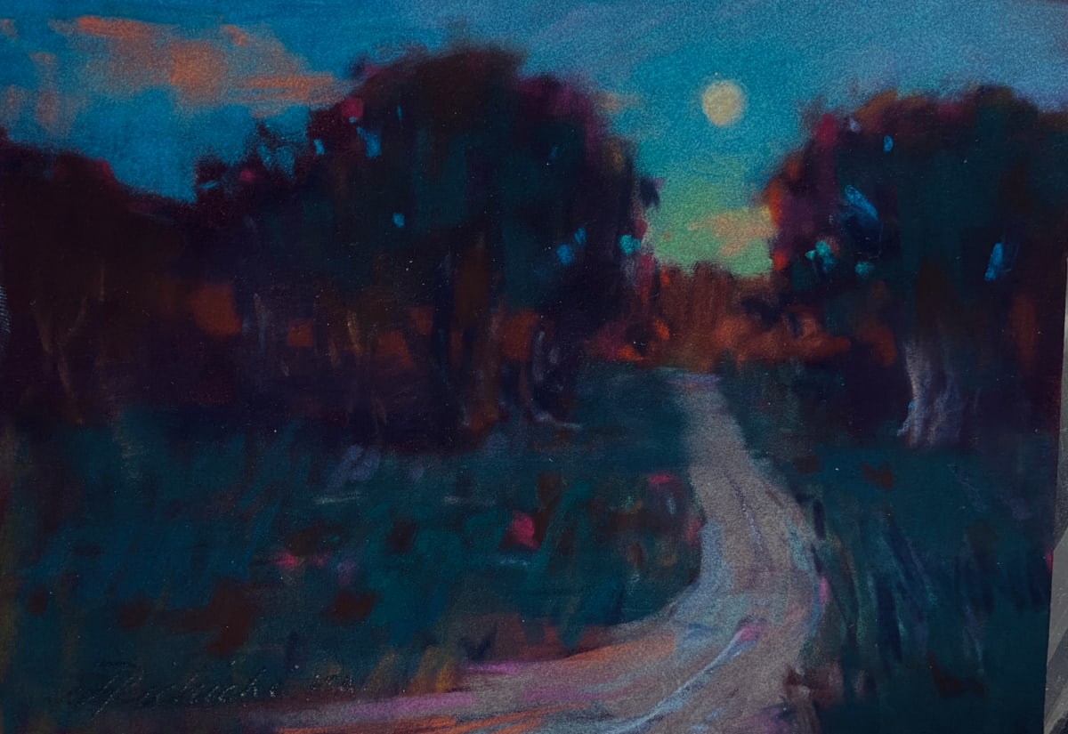 Moonlit Path by Linda Richichi 