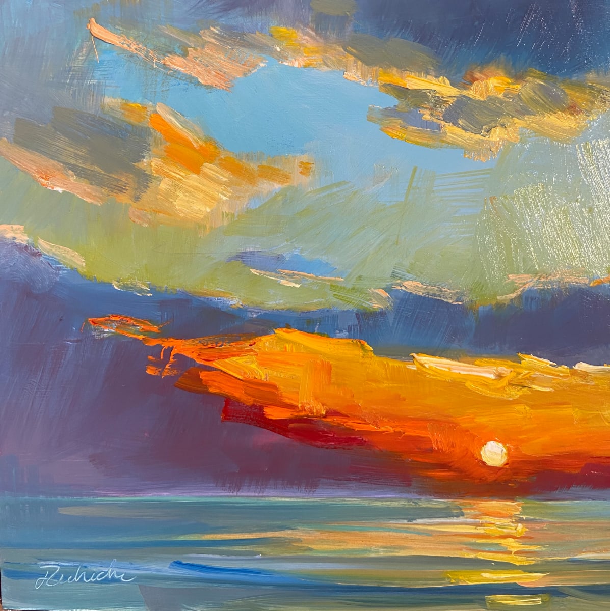 Red, Orange, Yellow by Linda Richichi 