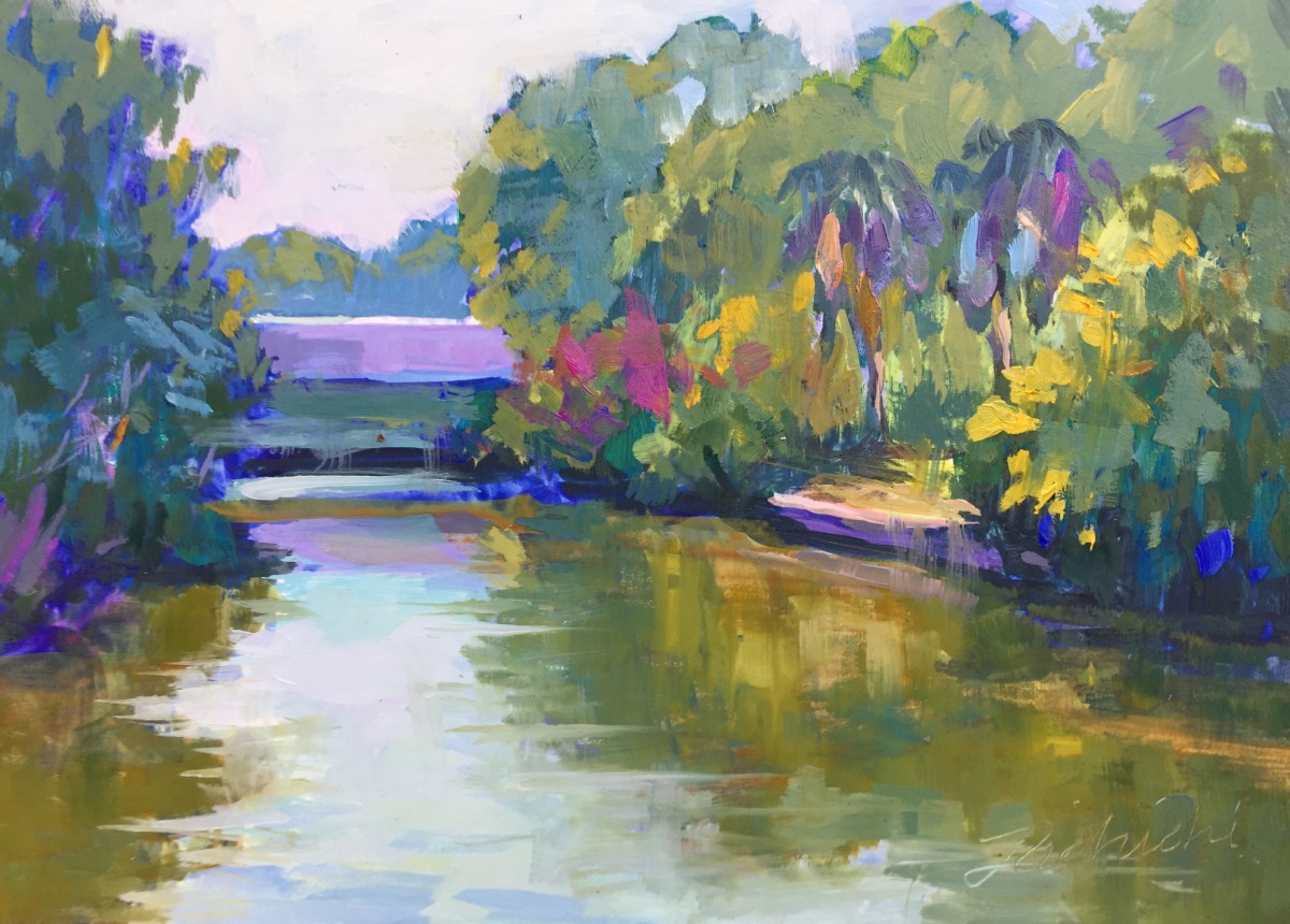 Hudson Bayou Serenity by Linda Richichi 