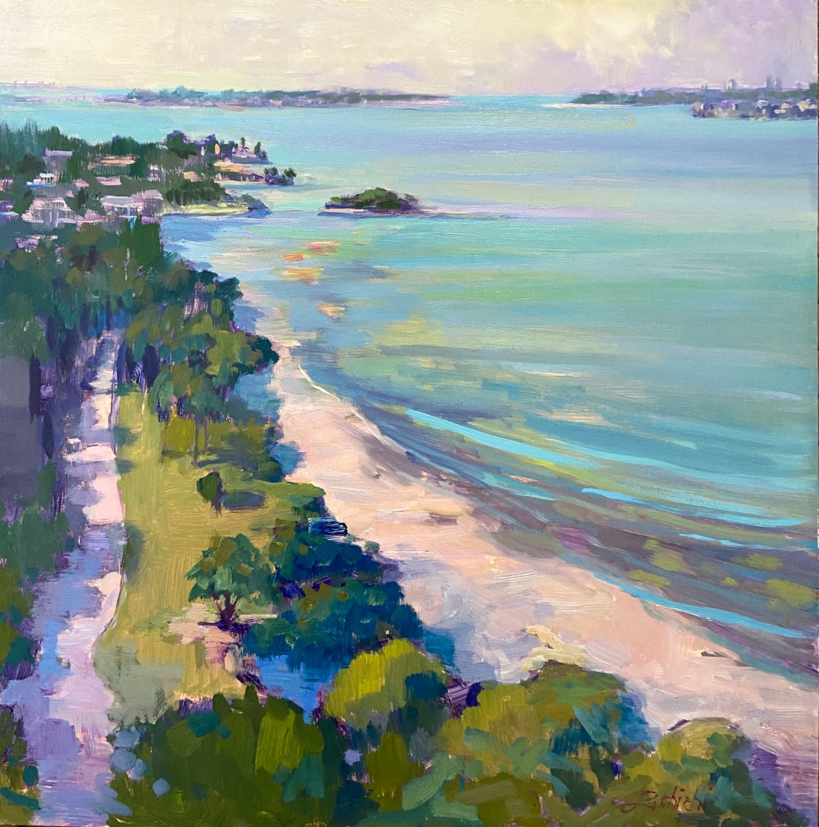 Selby Garden From Above by Linda Richichi 