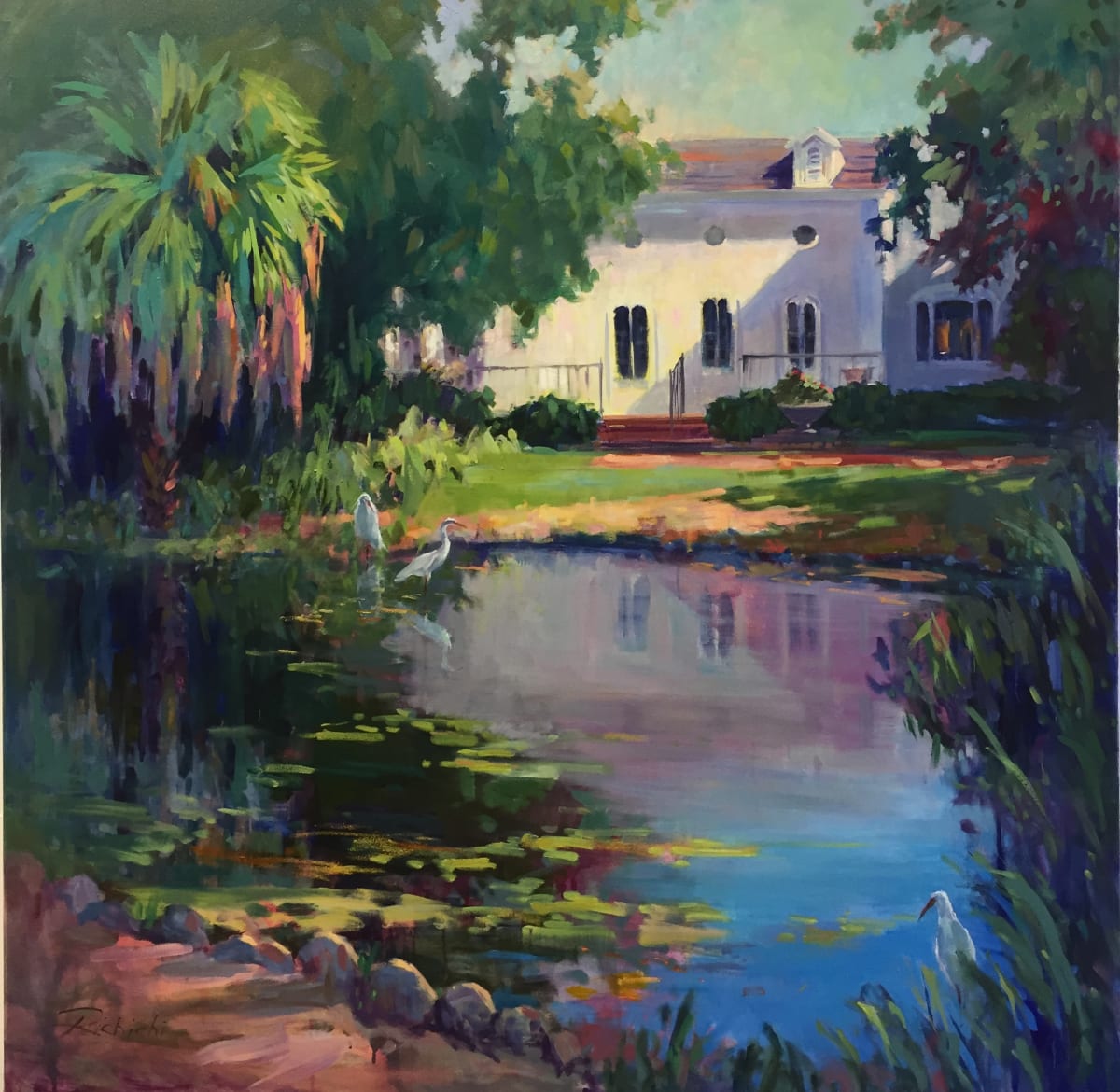 Selby Garden Pond by Linda Richichi, Image 1.