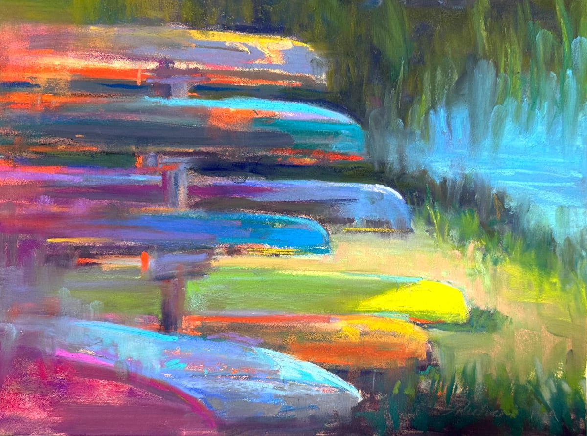 Kayak Colors by Linda Richichi 