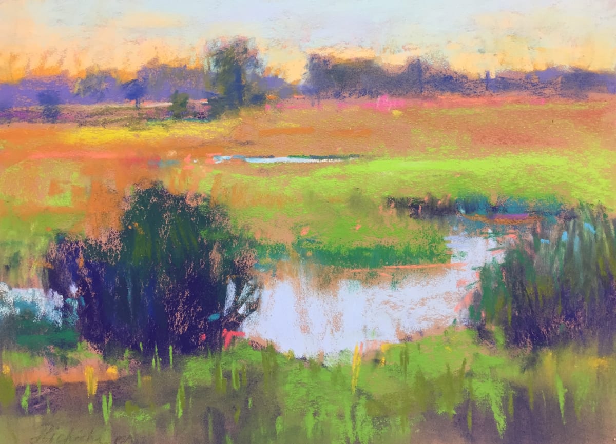 Celery Fields 2 study by Linda Richichi, Image 1.