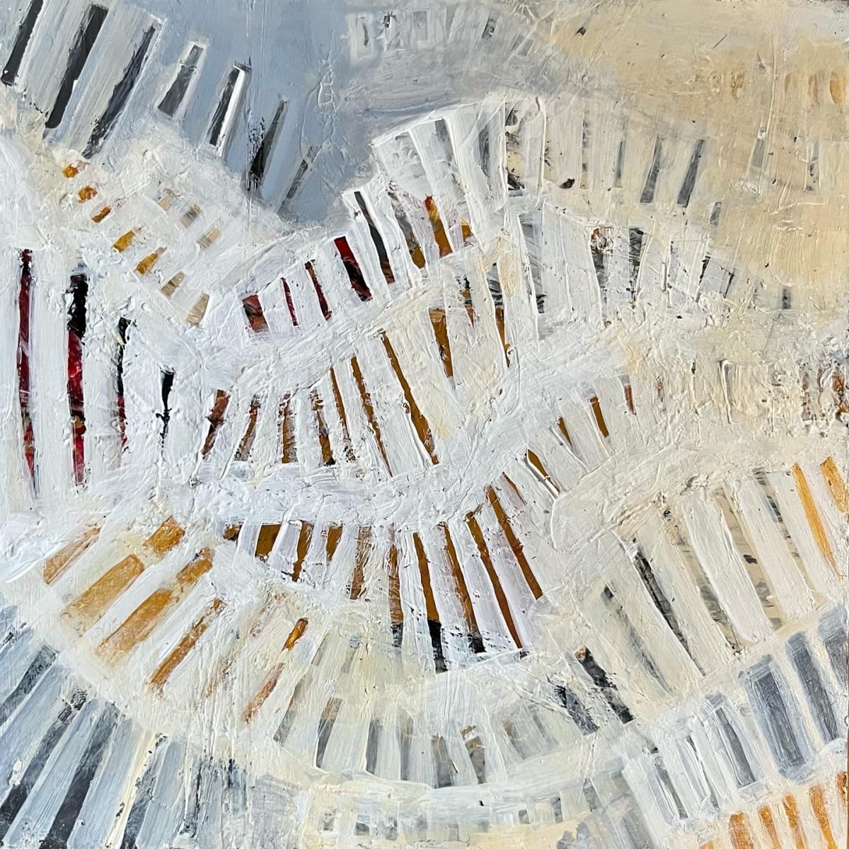 Tiny Abstract 21 by Jeanne Carey  