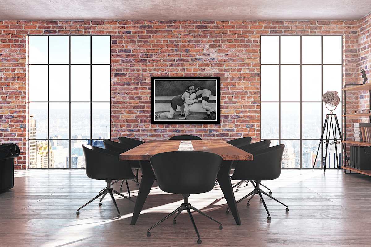 SPORTS: WRESTLING (AI) by Daniel Albers  Image: Wrestling (AI-View)