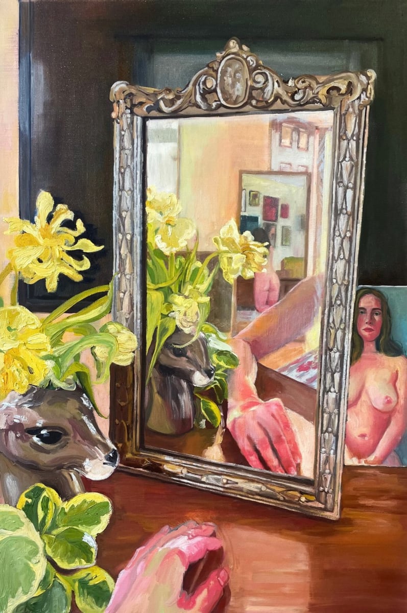 Mirror Painting 2 by Lauren Karjala 