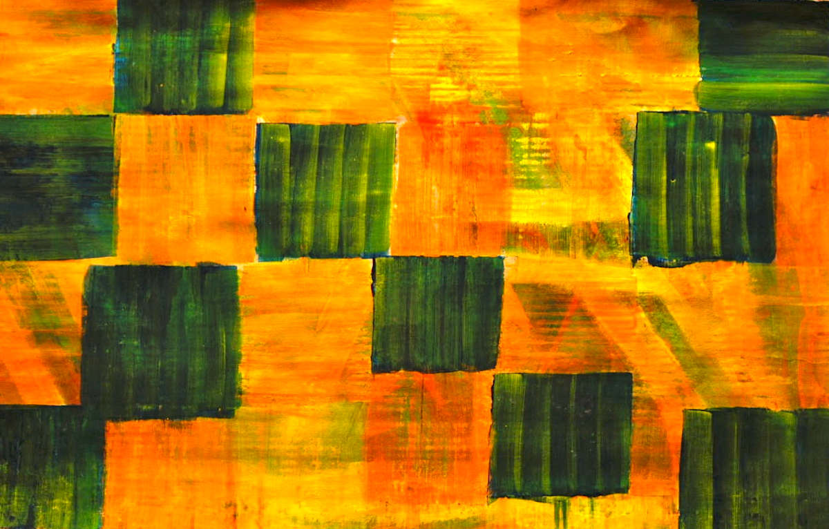 First Acrylic by Margaret Galvin Johnson, Image 1.