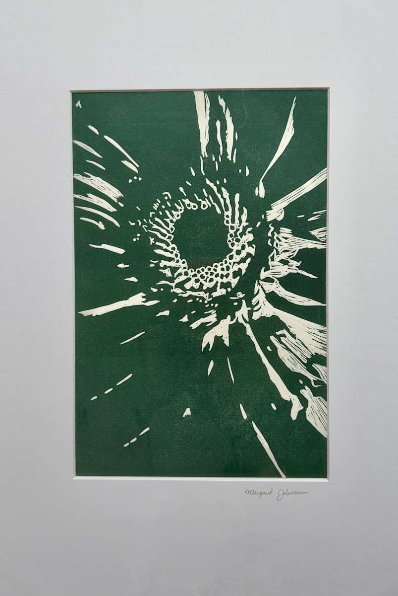 Evergreen Gerbera Daisy by Margaret Galvin Johnson, Image 1.